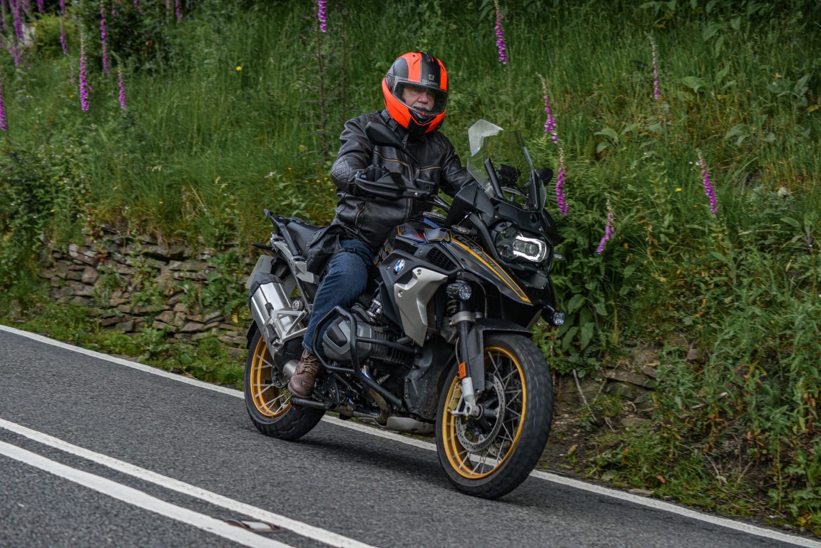 Duncan on his bike, 2024